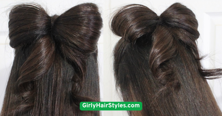 Classic Half-Up Bow Hairstyle