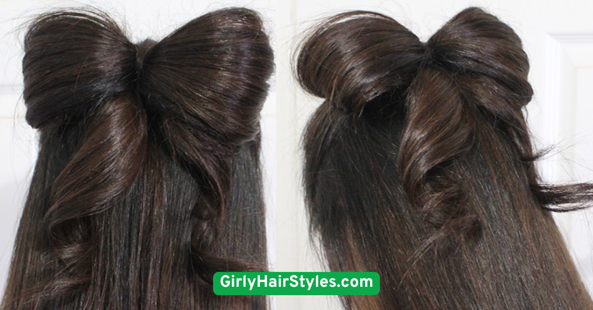 Classic Half-Up Bow Hairstyle