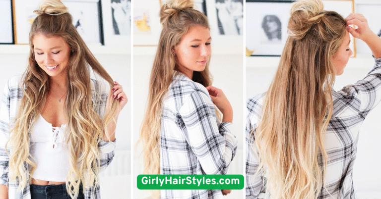 The Messy Top Knot