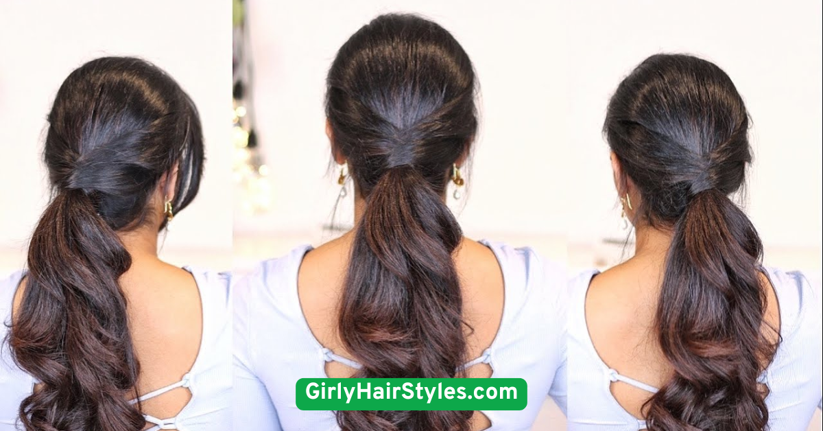 Twisted Low Ponytail