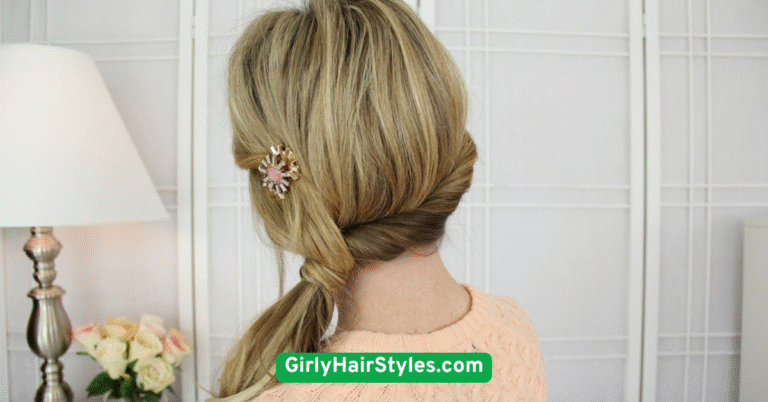 Twisted Side Ponytail