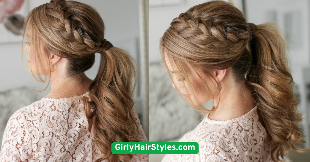 French Braid Ponytail