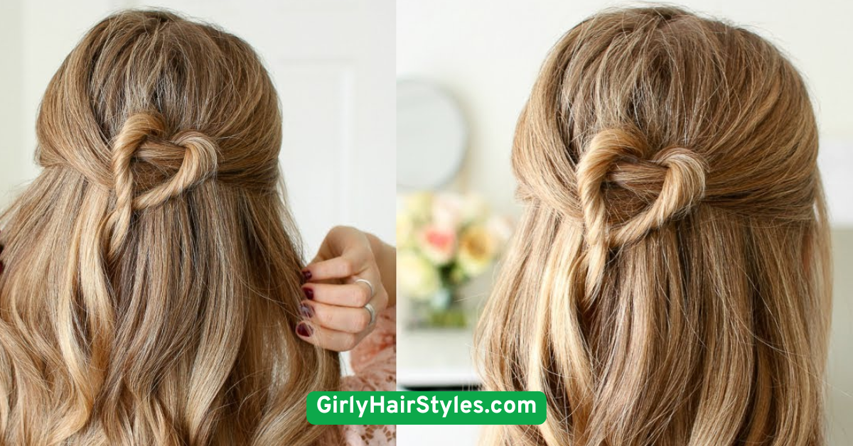 Half-Up Heart Braid