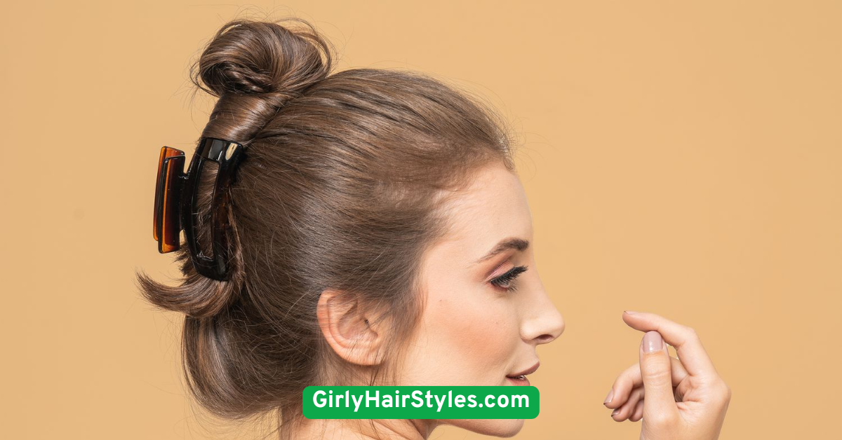Side Claw Clip Twist
