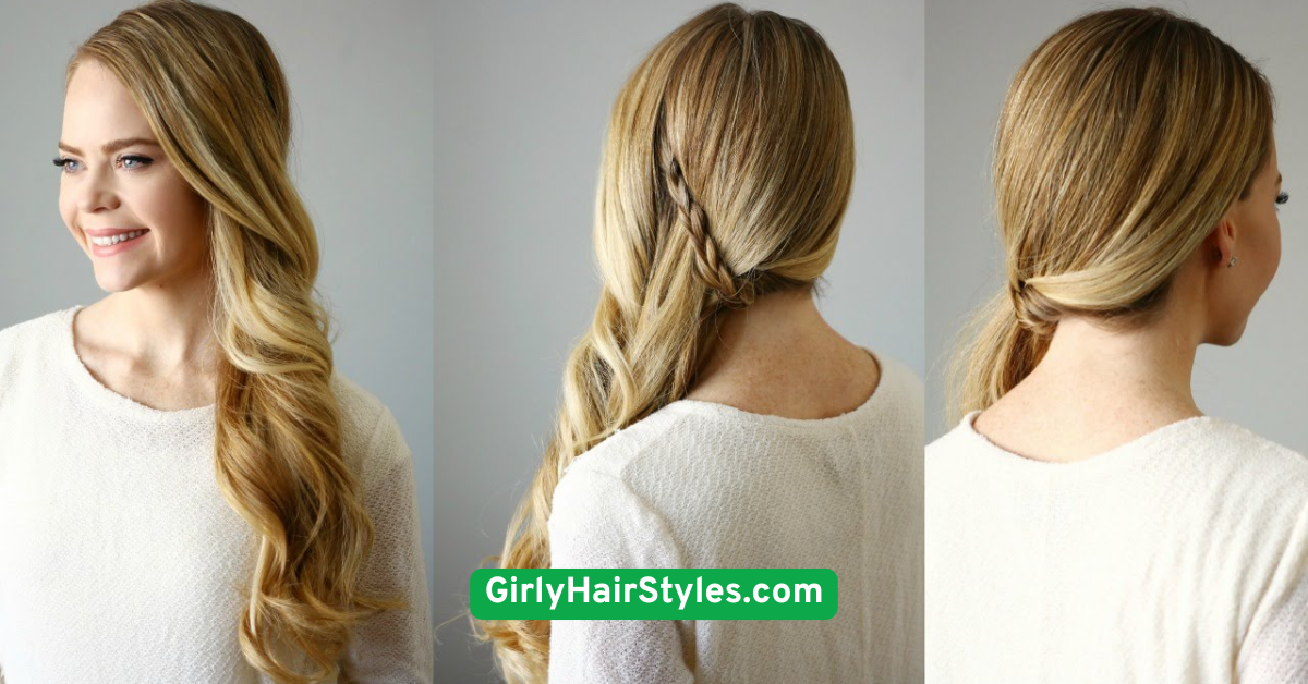 Side-Swept Curls