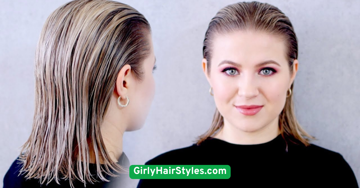 Sleek Straight Back Look