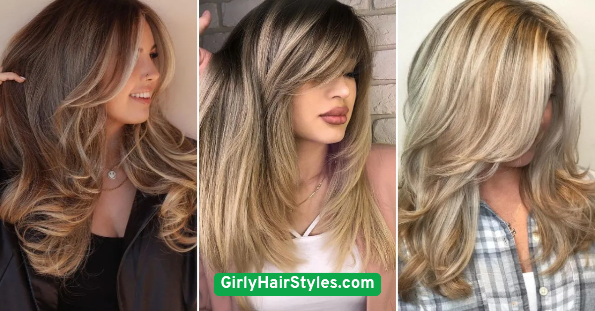 Rolled Side Bangs Look