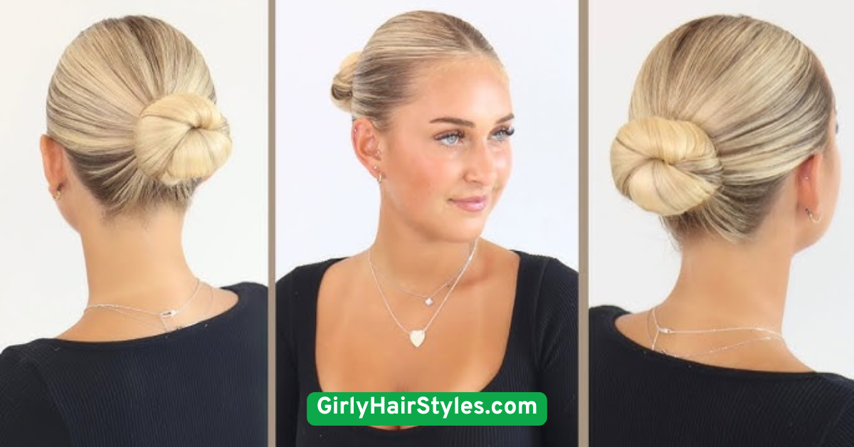 Quick Slick-Back Bun