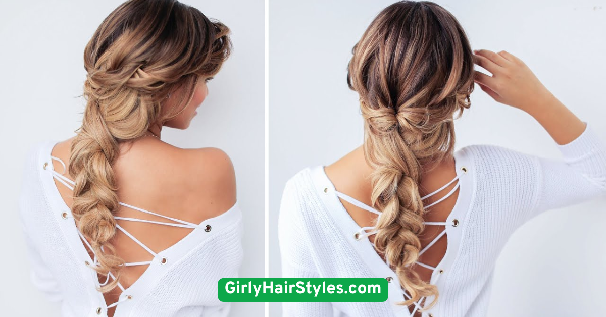 Messy Side Braid