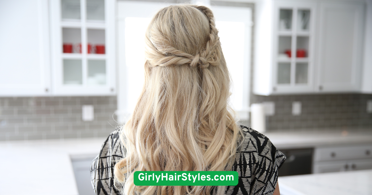 Twisted Half-Up Ponytail
