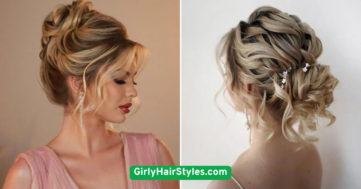 Low Rolled Updo