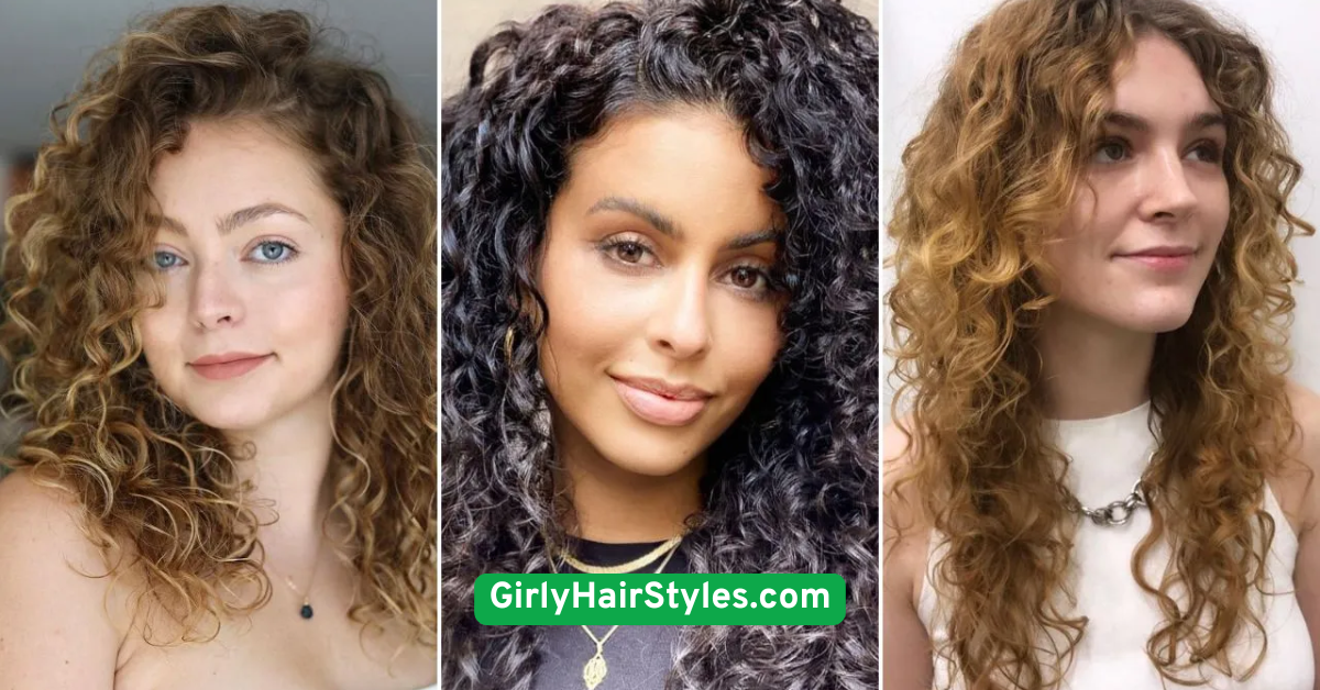 Spiral Curls with Side Clip