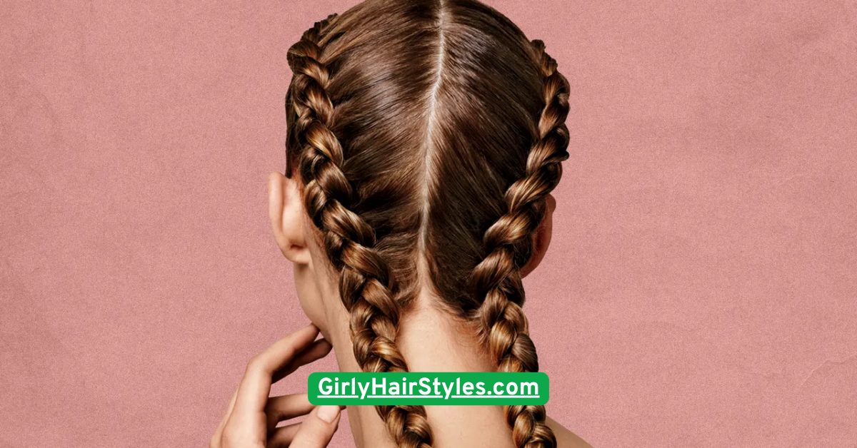 Tucked French Braids