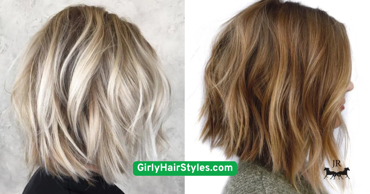Wavy Lob with Barrettes