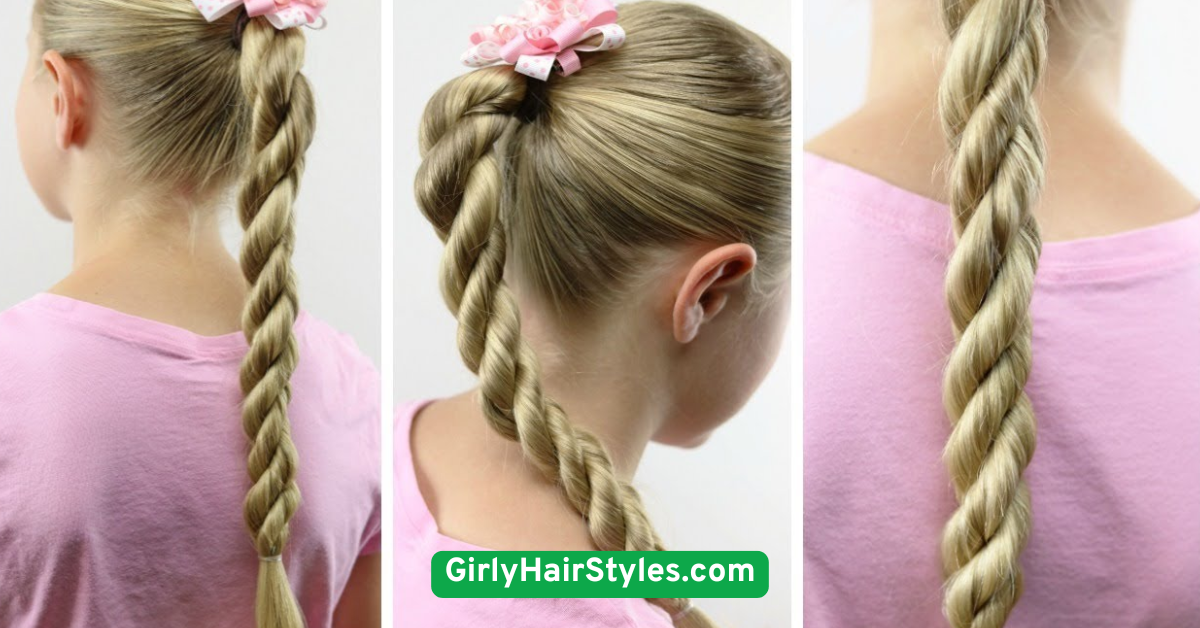 Classic Three-Strand Braid with Twist