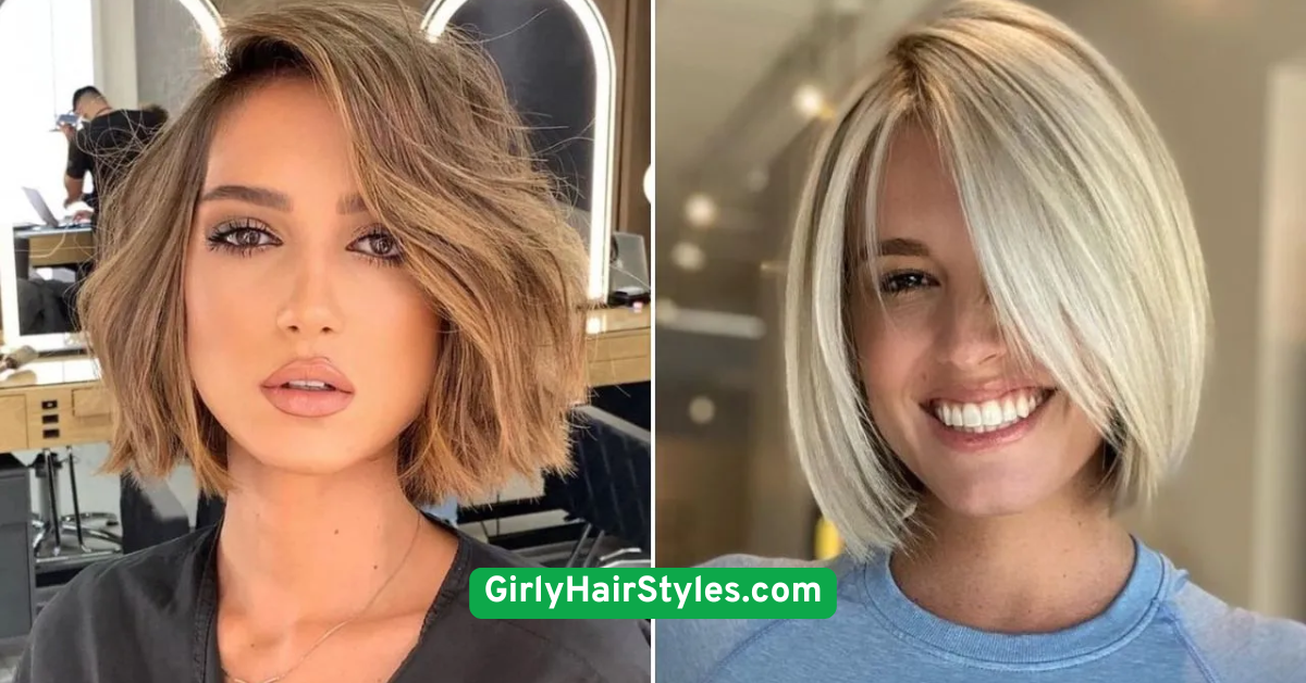 Short Bob with Side Part