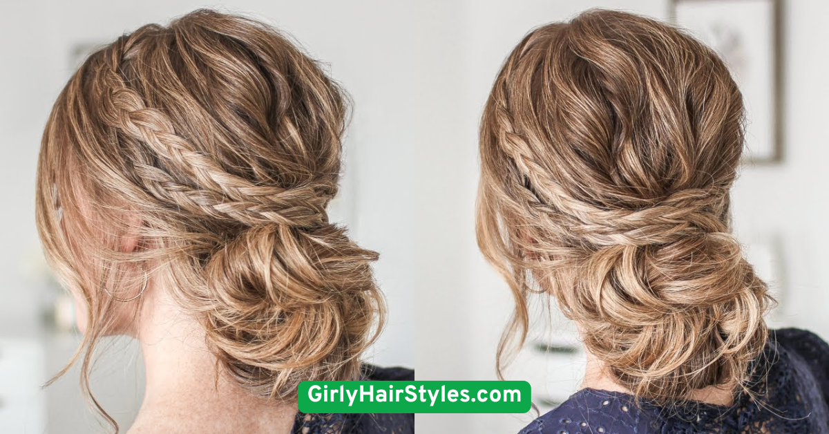 Low Braided Bun