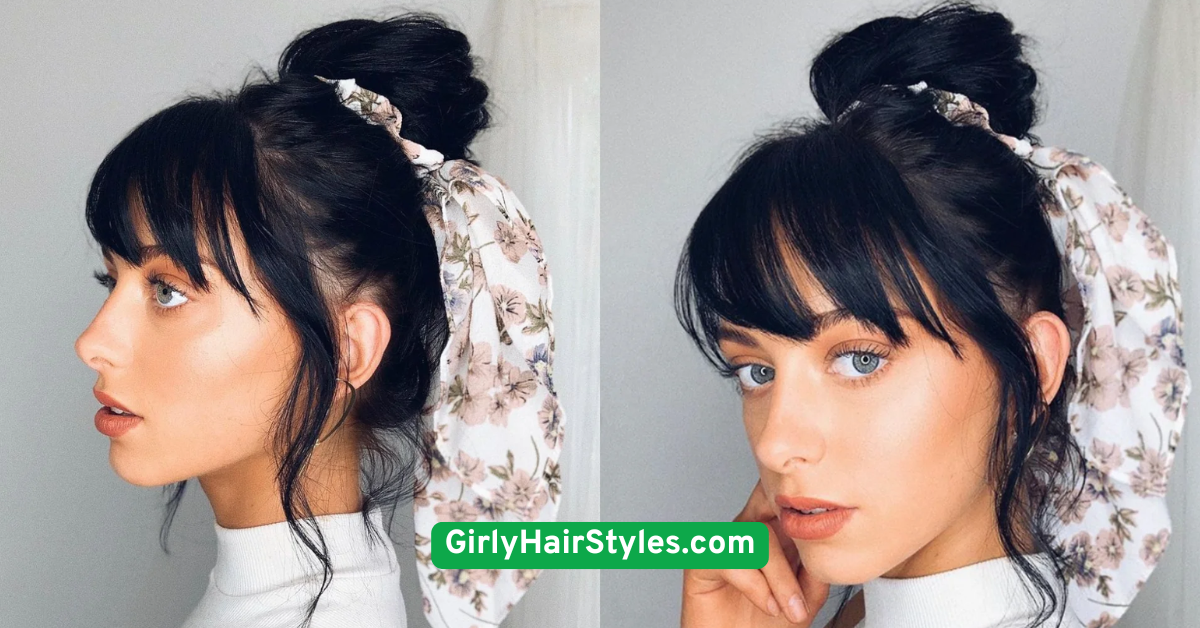 Messy Bun with Headband