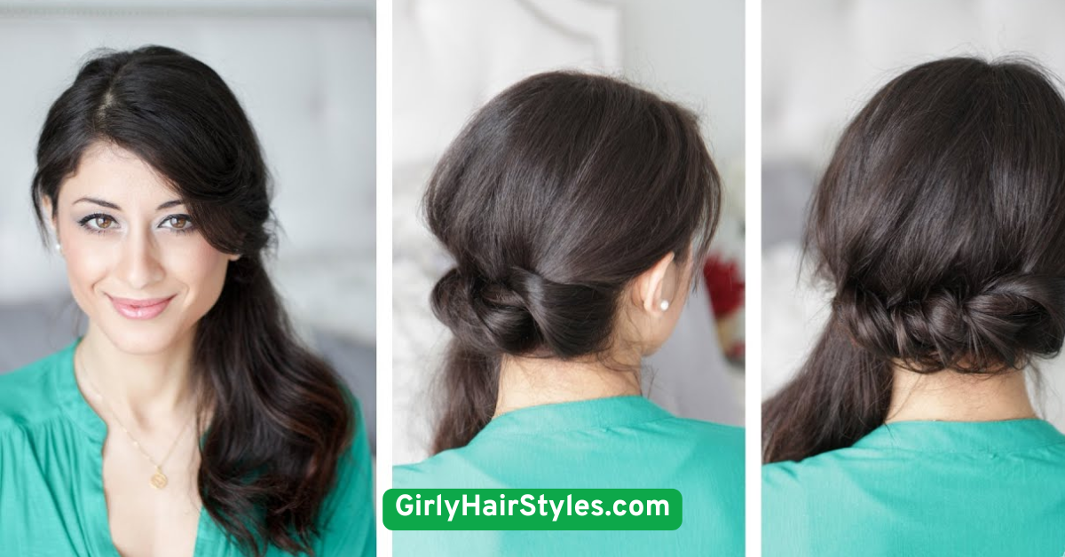 Twisted Side Ponytail