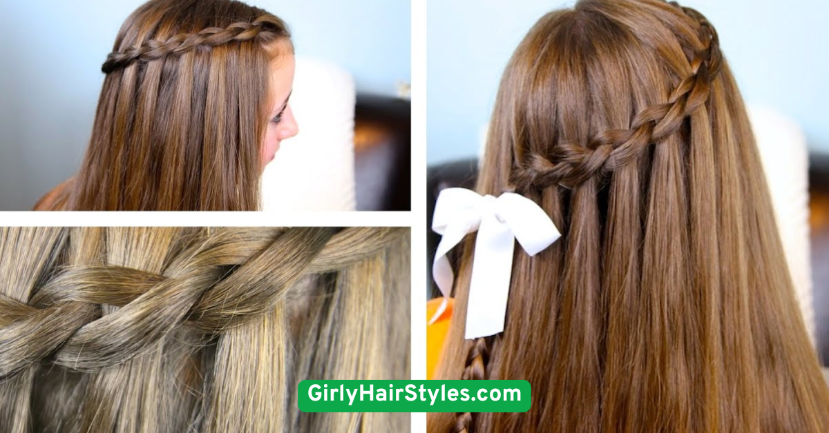 Waterfall Braid for Toddlers