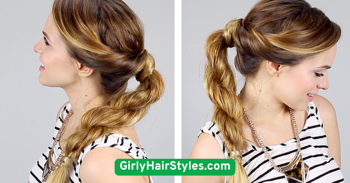 Rope Braid Ponytail