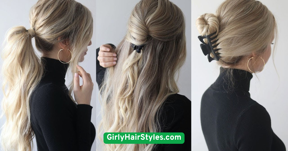 Simple Straight Hair with Clips