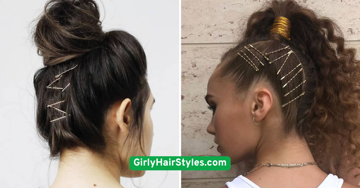 Side Braid with Bobby Pins