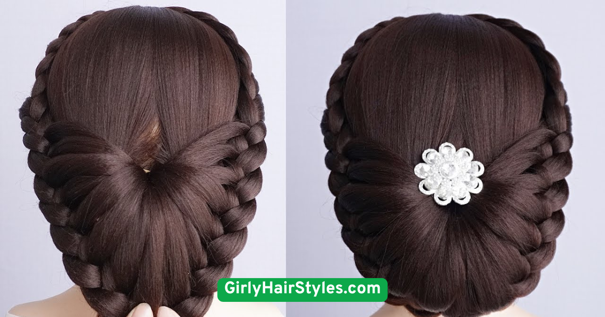 Braided Low Bun