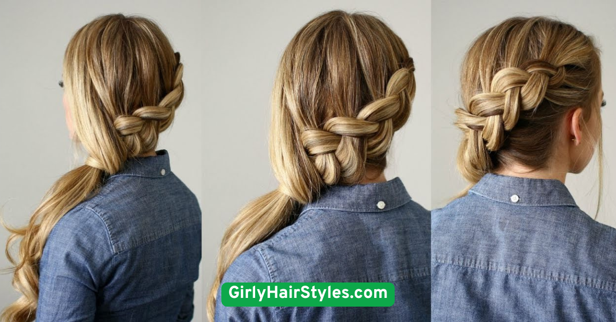Braided Side Ponytail