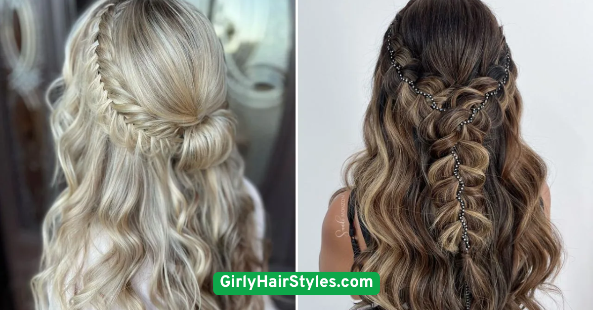 Half-Up Twisted Crown