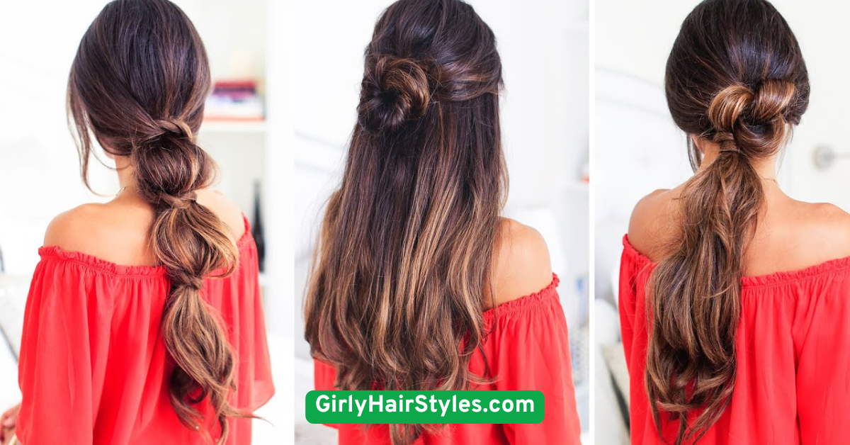 Quick Bubble Ponytail