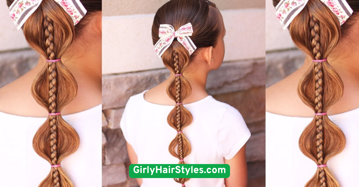 Bubble Braids with Ribbons