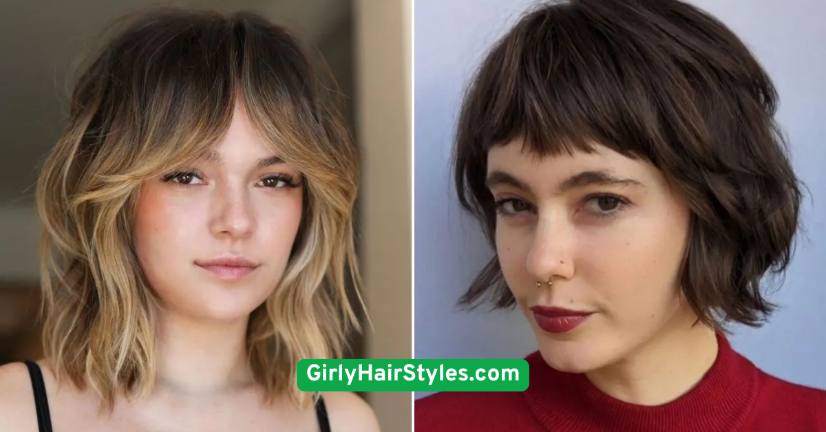 French Girl Bob with Bangs