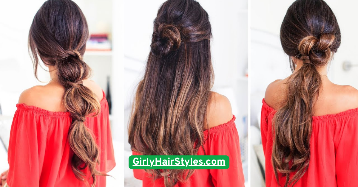 Quick Bubble Ponytail