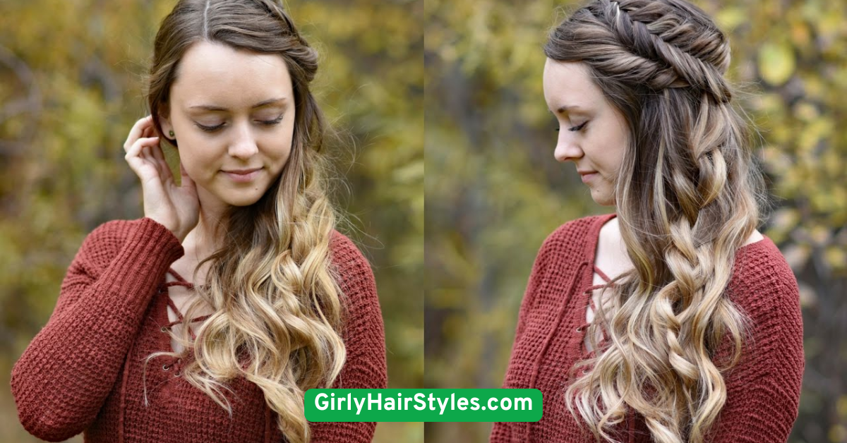 Side-Swept Fishtail Braid