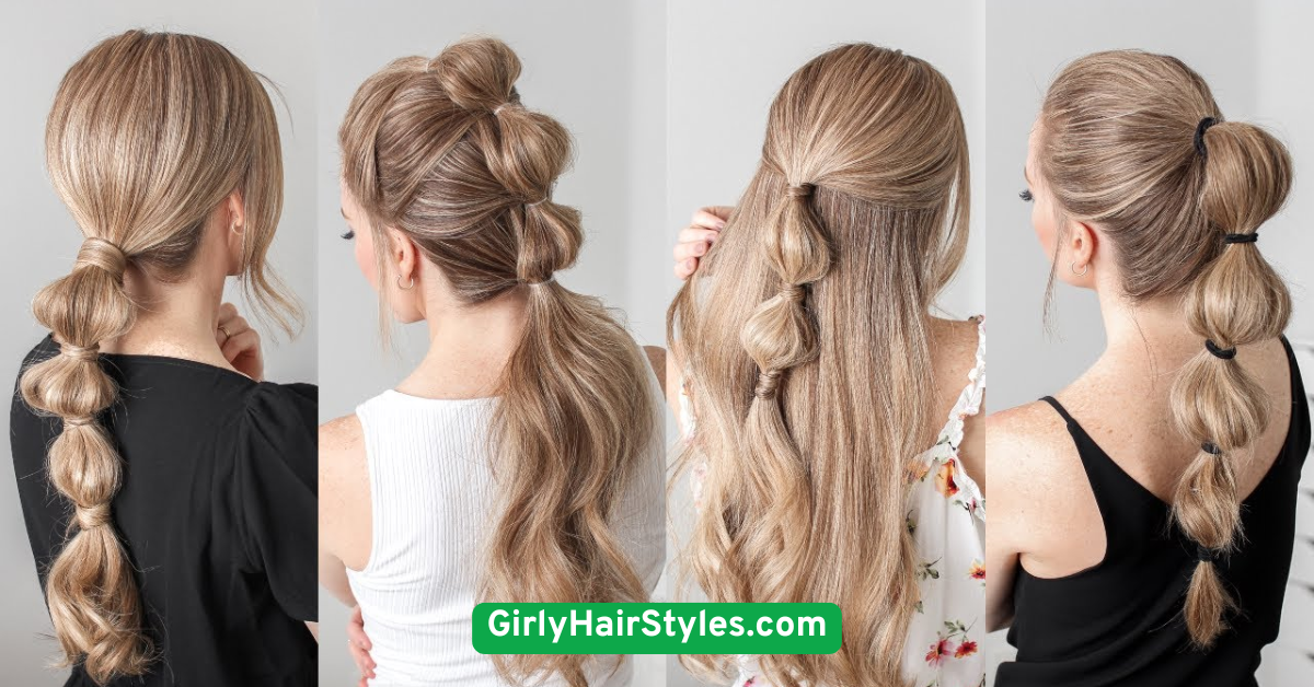  Bubble Ponytails