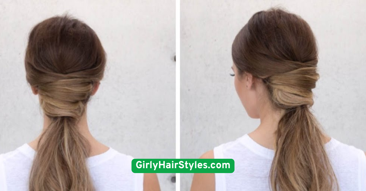 Criss Cross Ponytails