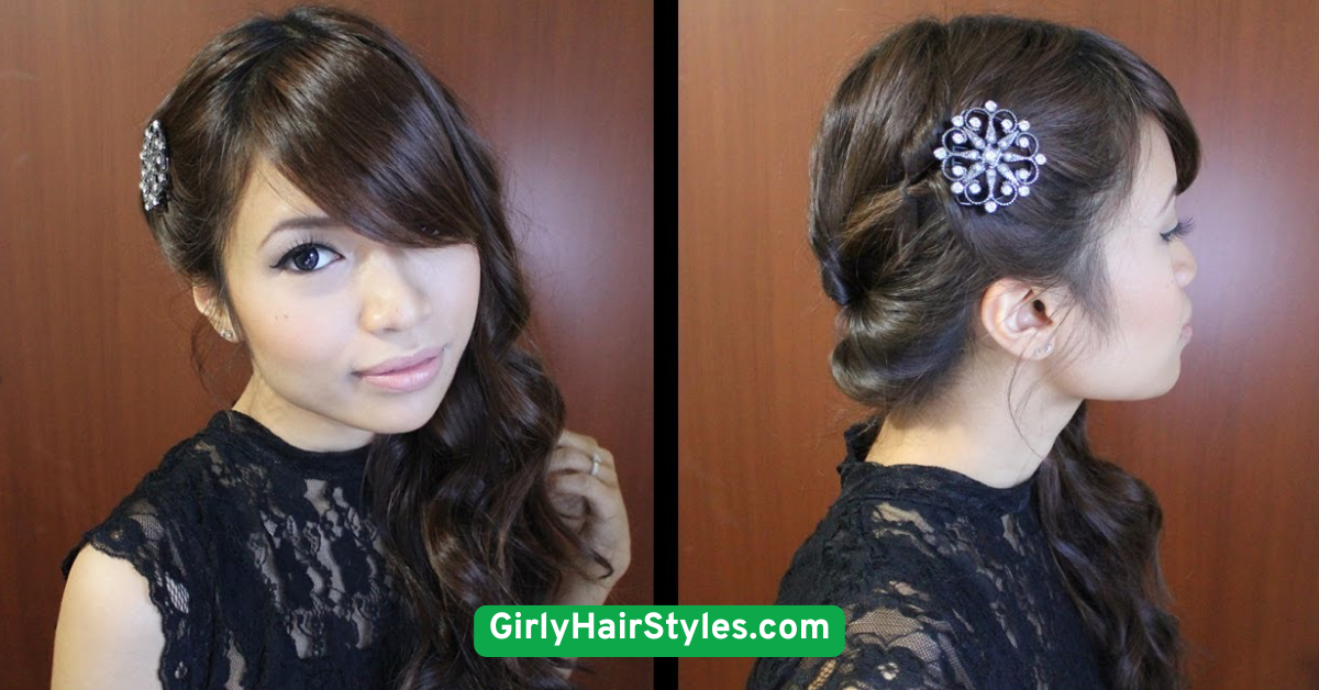 Side Swept Clip-Back