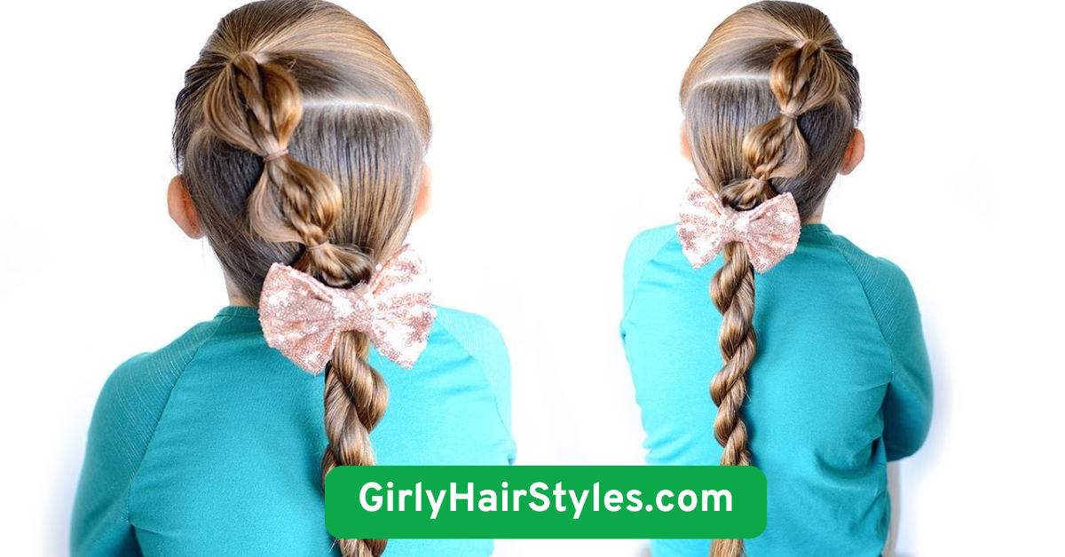 Twisted Rope Ponytails