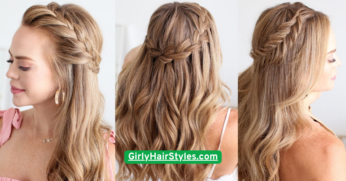 Boho Braided Half-Up Style