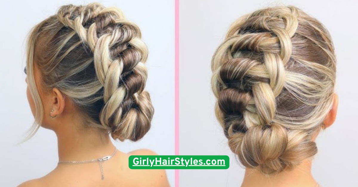 Braided Crown Princess Look