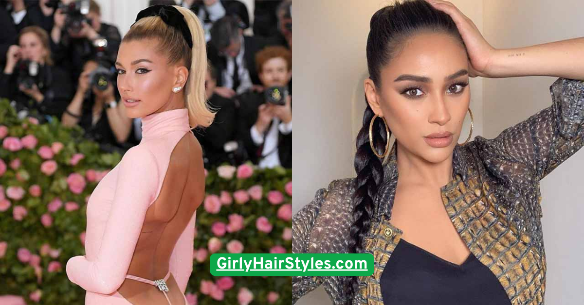 Slicked-Back Ponytail Power