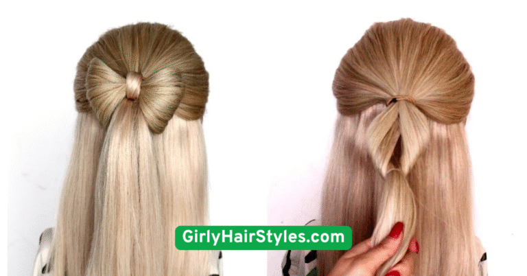 Classic Half-Up Bow