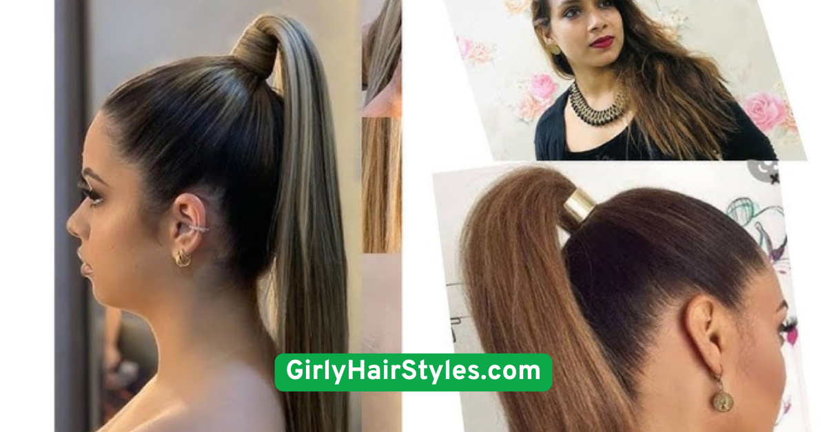 1. Classic High Ponytail