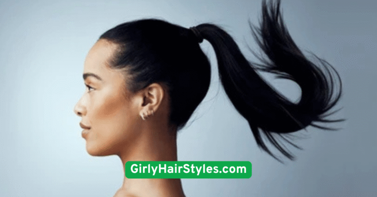 1. Classic High Ponytail