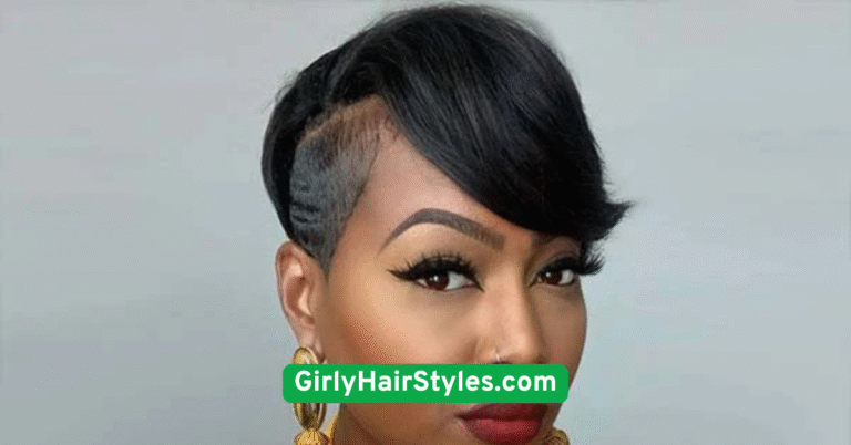Classic Pixie with Side Sweep