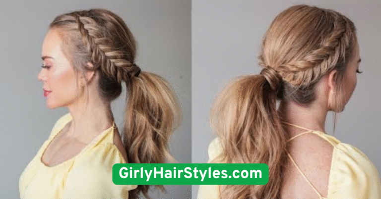 Classic Ponytail with a Twist