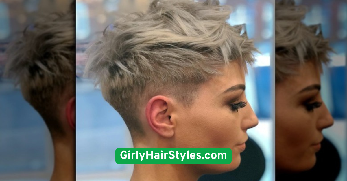 Messy Pixie Cut Style