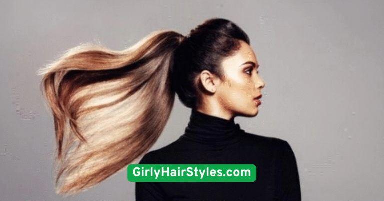 Sleek High Ponytail