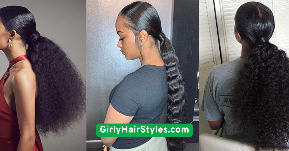 Sleek Low Ponytail